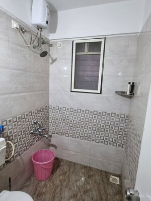 Bathroom in 2 BHK Apartment at Raviraj Ariiana, Kharadi – for Rent