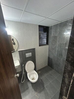 Bathroom in 2 BHK Apartment at Shapoorji Pallonji Joyville Hadapsar Annexe, Hadapsar – for Rent
