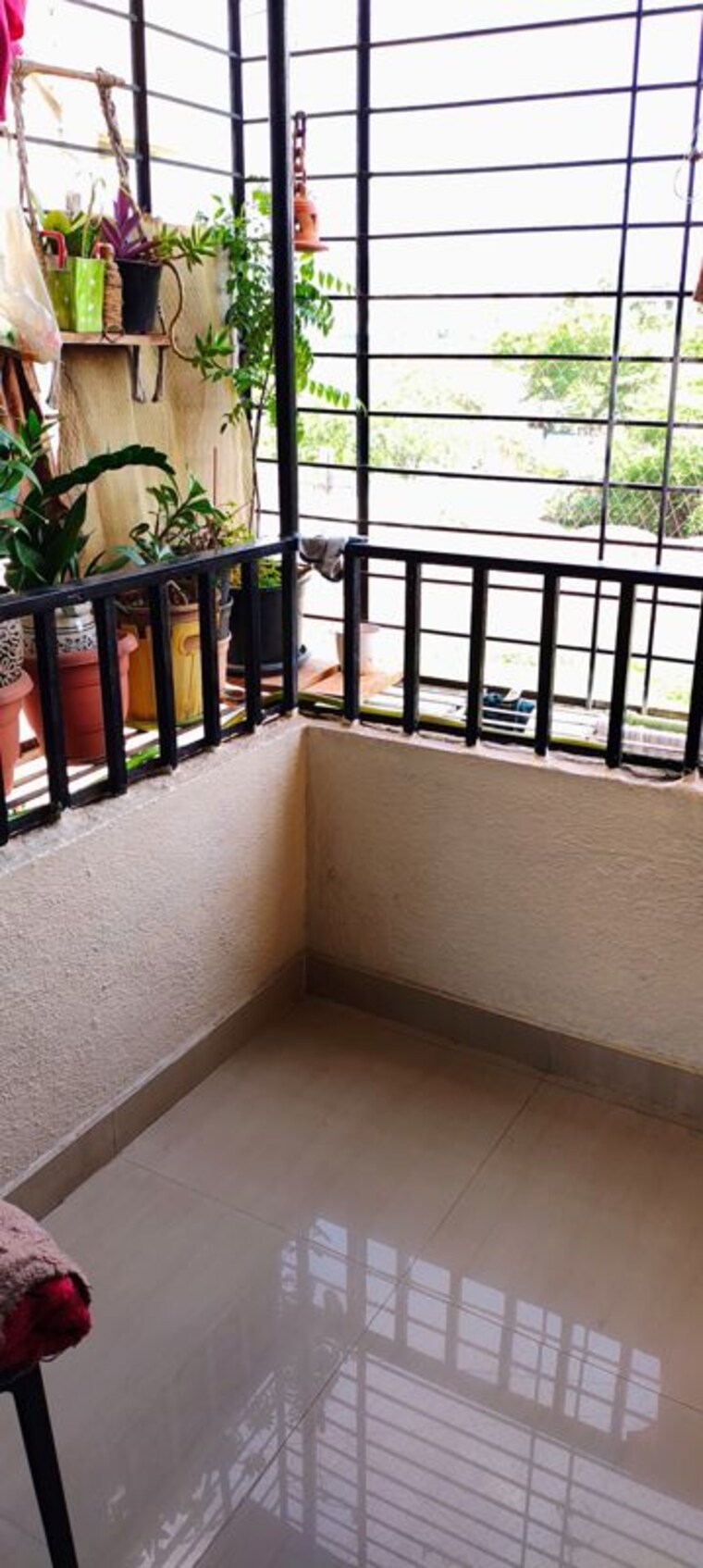 Balcony, chandan nagar 1 Bedroom 480 Sq.Ft. Apartment In Chandan Nagar Pune 10302721