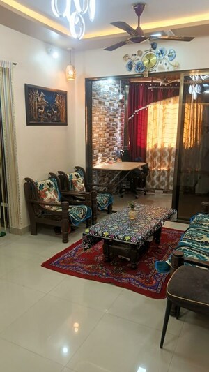 Living Room in 1 BHK Apartment at Ajmera Emerald, Kalyan West – for Sale