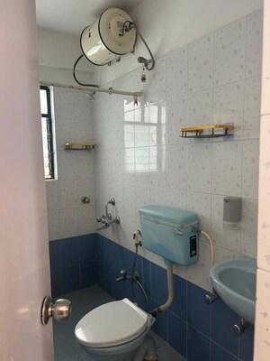 Bathroom in 2 BHK Apartment at Mont Vert Dieu, Pashan – for Rent