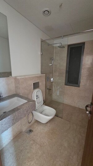 Bathroom in 3 BHK Apartment at Piramal Mahalaxmi, Mahalaxmi – for Rent