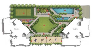 Master Plan in 3.5 BHK Apartment at Kalpataru Vienta, Kandivali East – for Sale