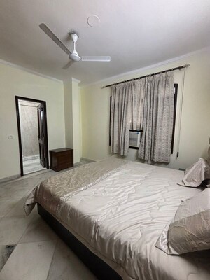Bedroom in 2.5 BHK Builder Floor at Vasant Vihar – for Rent