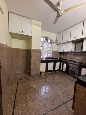 Kitchen in 2.5 BHK Builder Floor at Vasant Vihar – for Rent