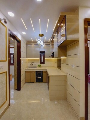 Kitchen in 3 BHK Builder Floor at Uttam Nagar West – for Sale