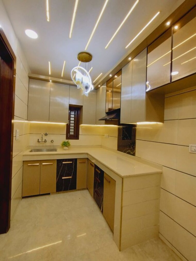 Kitchen, uttam nagar west 3 Bedroom 850 Sq.Ft. Builder Floor In Uttam Nagar West Delhi 10302794