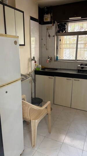 Kitchen in 1 BHK Apartment at Dheeraj Valley, Goregaon East – for Rent