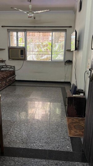 Living Room in 1 BHK Apartment at Dheeraj Valley, Goregaon East – for Rent