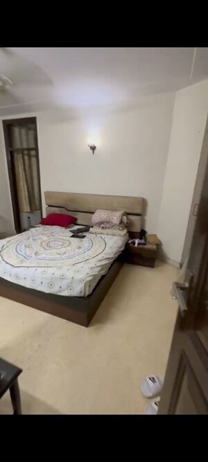Bedroom in 3 BHK Builder Floor at Kalkaji – for Rent