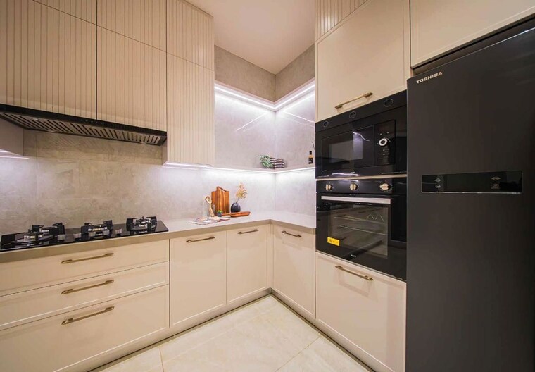 Kitchen, kumar-primus 3.5 Bedroom 1820 Sq.Ft. Apartment In Hadapsar Pune 10302843