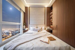 Bedroom in 3.5 BHK Apartment at Kumar Primus, Hadapsar – for Sale