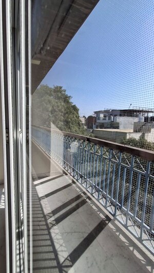 Balcony in 4 BHK Builder Floor at Geetanjali Enclave – for Rent