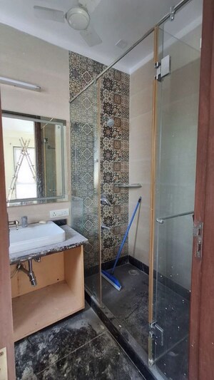 Bathroom in 4 BHK Builder Floor at Geetanjali Enclave – for Rent