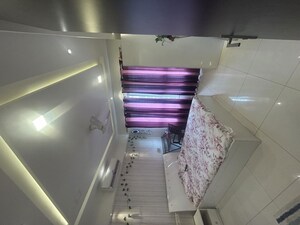 Staircase in 3 BHK Apartment at Kolte Patil Tuscan Estate, Kharadi – for Rent