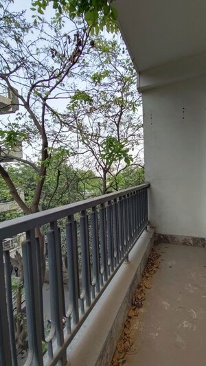 Balcony in 3 BHK Builder Floor at Saket – for Rent