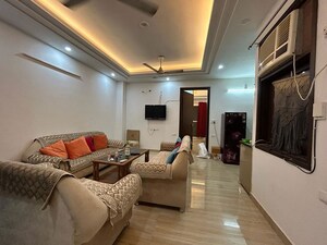 Living Room in 2 BHK Builder Floor at Saket – for Rent