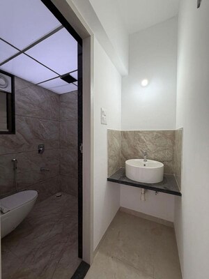 Bathroom in 2 BHK Apartment at Kanifnath Royal KP Stellar, Mohammadwadi – for Rent