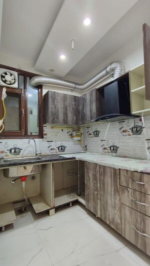 Kitchen in 2 BHK Builder Floor at Saket – for Rent
