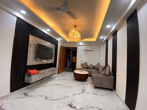 Living Room in 2 BHK Apartment at Palm Residency Chhatarpur, Chattarpur – for Rent