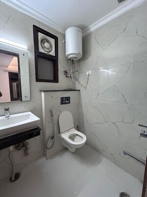 Bathroom in 3 BHK Builder Floor at Saket – for Rent