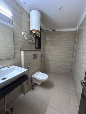 Bathroom in 3 BHK Builder Floor at Saket – for Rent