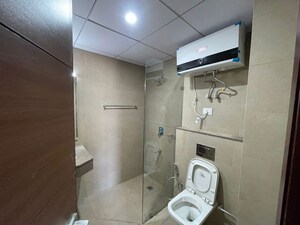 Bathroom in 3 BHK Apartment at Godrej Meridien, Sector 106 – for Rent