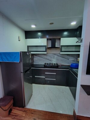 Kitchen in 3 BHK Builder Floor at Saket – for Rent
