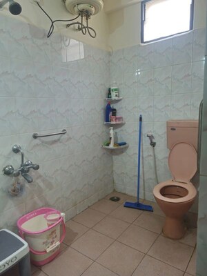 Bathroom in 3 BHK Apartment at Mahaveer Palace, Jp Nagar – for Sale