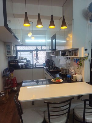 Kitchen in 3 BHK Apartment at Mahaveer Palace, Jp Nagar – for Sale