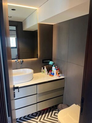 Kitchen in 3 BHK Apartment at Breach Candy – for Rent