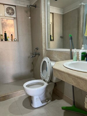 Bathroom in 2 BHK Apartment at Hiranandani Avalon, Powai – for Rent