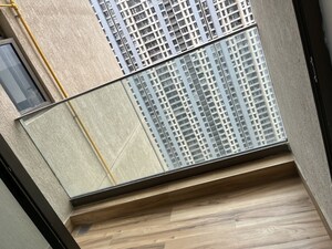 Balcony in 2 BHK Apartment at Raymond Ten X Habitat, Pokhran Road No Two – for Rent