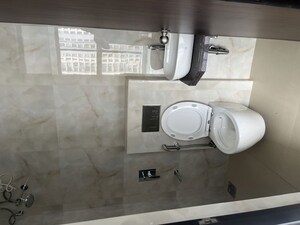 Bathroom in 2 BHK Apartment at Raymond Ten X Habitat, Pokhran Road No Two – for Rent