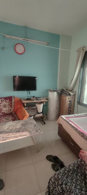Living Room in 1 BHK Apartment at Raviraj Planet Millenium, Pimple Saudagar – for Rent