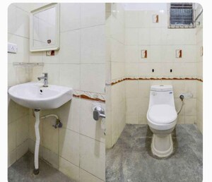 Bathroom in 1 BHK Apartment at Ajmera Infinity, Electronic City Phase I – for Rent