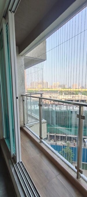 Balcony in 3 BHK Apartment at Lodha Sterling, Kolshet Road – for Rent