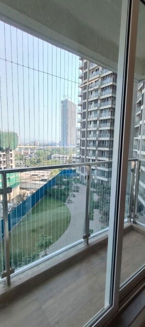 Balcony in 3 BHK Apartment at Lodha Sterling, Kolshet Road – for Rent