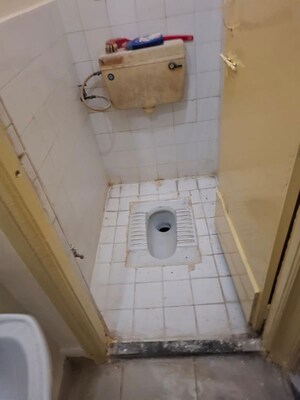 Bathroom in 1 BHK Apartment at Parijat Ban, Chinchwad – for Rent