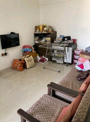 Living Room in 1 BHK Apartment at Lodha Casa Royale, Balkum Pada – for Sale