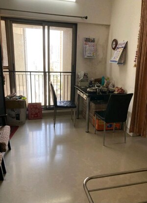 Living Room in 1 BHK Apartment at Lodha Casa Royale, Balkum Pada – for Sale