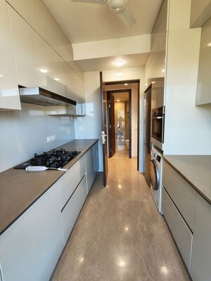 Kitchen in 2 BHK Apartment at Hiranandani Castle Rock, Powai – for Rent