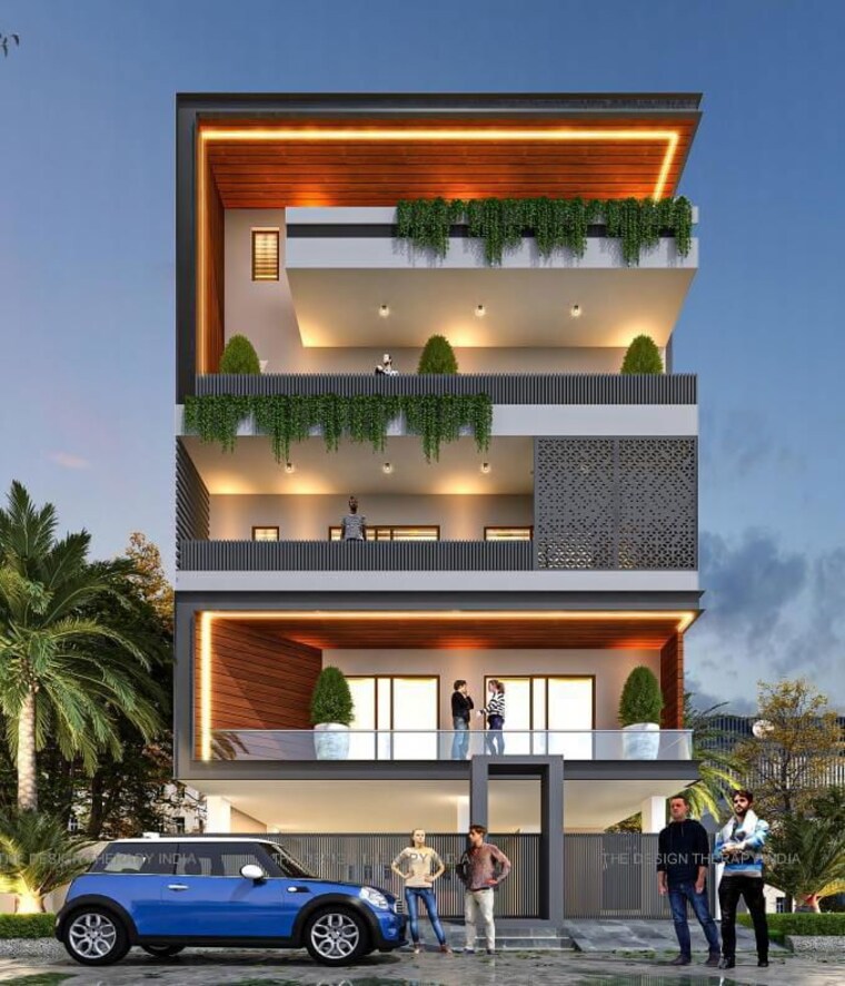 Exterior View, uppal-southend 4 Bedroom 309 Sq.Yd. Builder Floor In Sector 49 Gurgaon 10303248