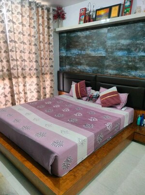 Bedroom in 1 BHK Apartment at Hiranandani The Walk, Ghodbunder Road – for Rent
