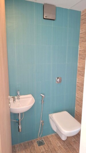 Bathroom in 1 BHK Apartment at Lodha Kolshet, Kolshet Road – for Rent