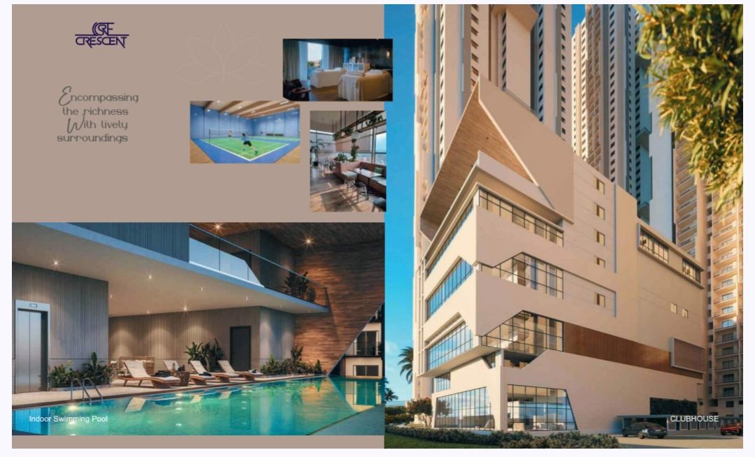 2.5 BHK + Pooja Room 1537 Sq.Ft. Apartment in Candeur Crescent