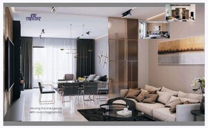 Living Room in 2.5 BHK Apartment at Candeur Crescent, Serilingampally – for Sale