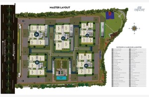 Master Plan in 2.5 BHK Apartment at Candeur Crescent, Serilingampally – for Sale
