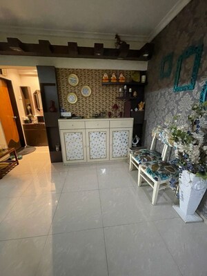 Living Room in 2 BHK Apartment at Serenity Complex, Andheri West – for Rent