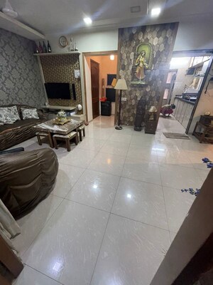 Living Room in 2 BHK Apartment at Serenity Complex, Andheri West – for Rent